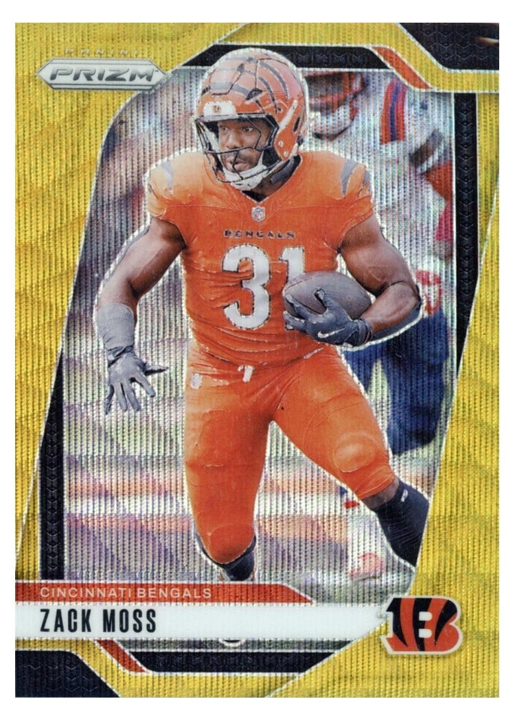 2024 Panini Prizm Base Set Zack Moss #56 card