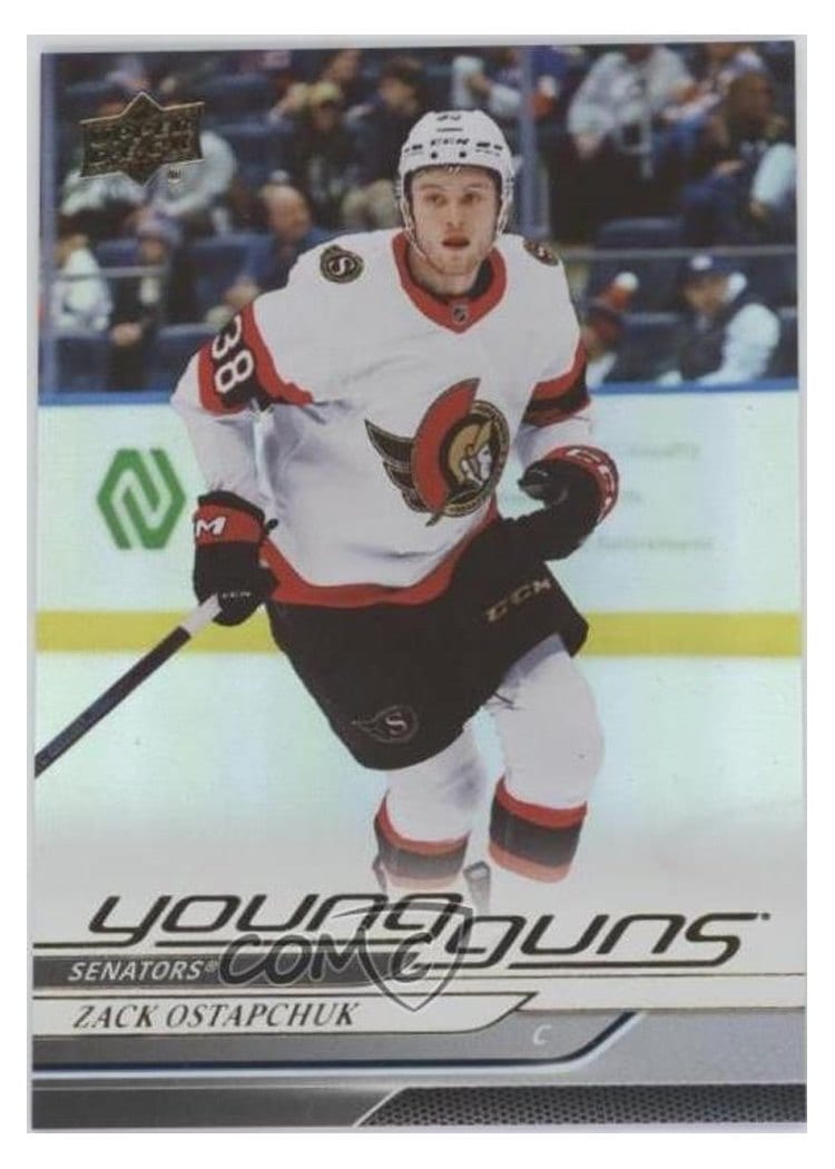 2024-25 Upper Deck Base Set Zack Ostapchuk #209 card
