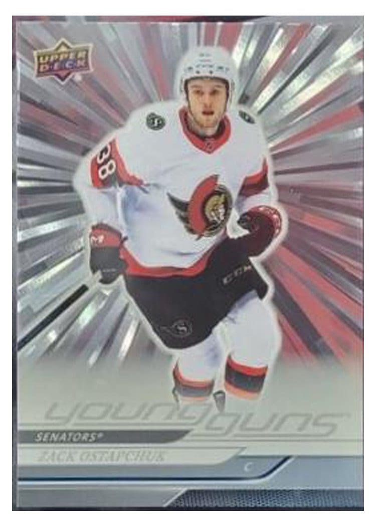 2024-25 Upper Deck Base Set Zack Ostapchuk #209 card