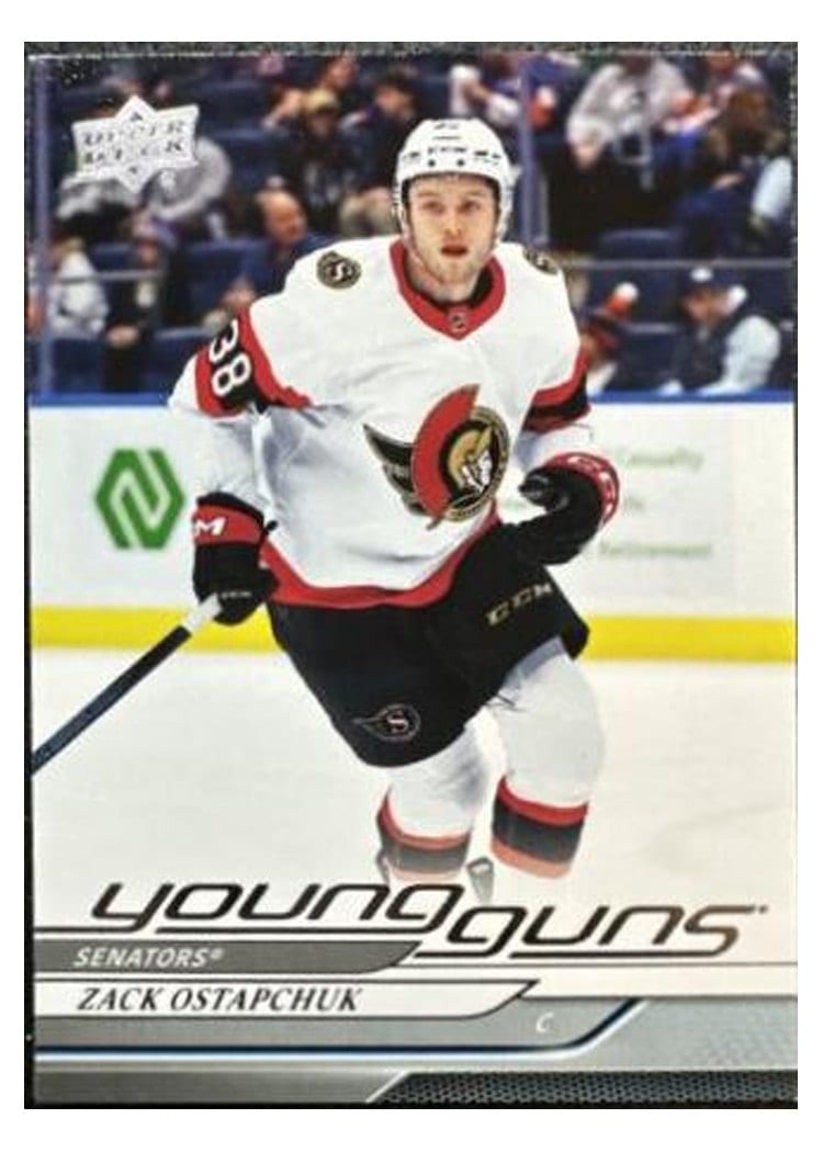 2024-25 Upper Deck Base Set Zack Ostapchuk #209 card