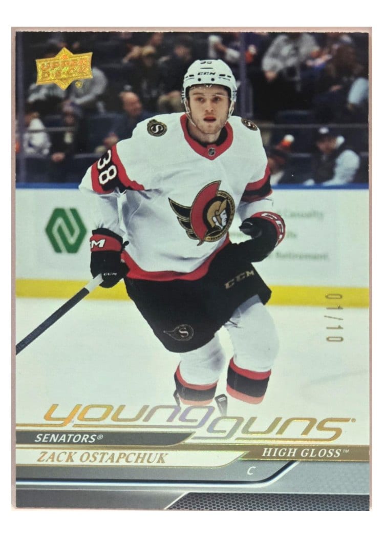 2024-25 Upper Deck Base Set Zack Ostapchuk #209 card