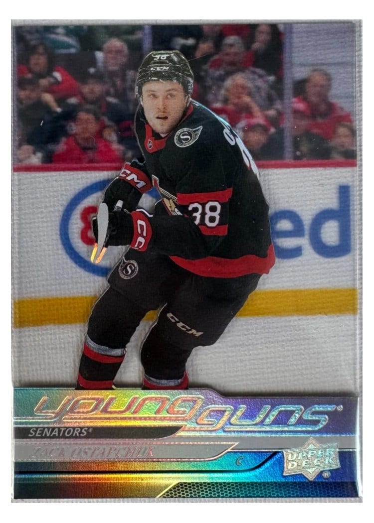 2024-25 Upper Deck Base Set Zack Ostapchuk #209 card