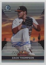 2022 Bowman Chrome 2021 AFL Fall Stars Zack Thompson #AFLS-30 card