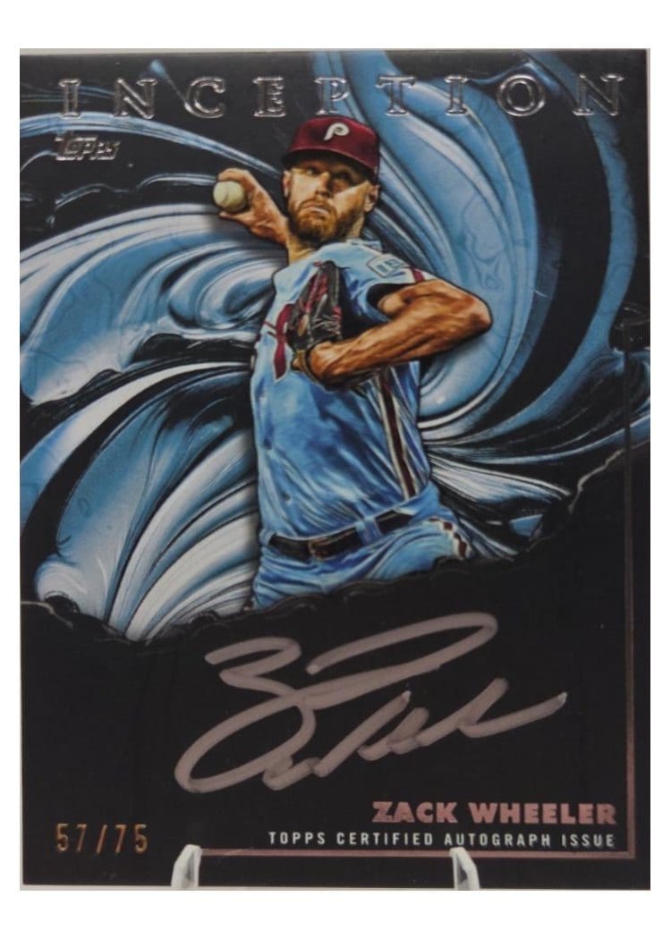 2025 Topps Inception Inception Signings Zack Wheeler #IS-ZW card