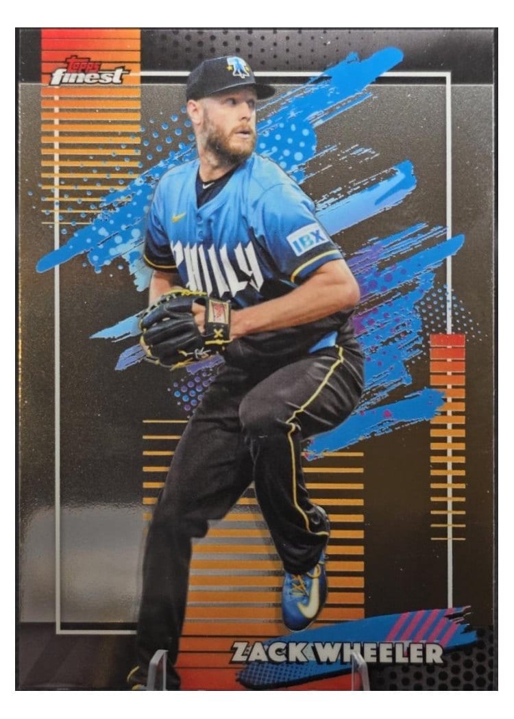 2026 Topps Finest Zack Wheeler #160 card