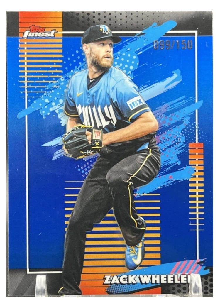2026 Topps Finest Zack Wheeler #160 card