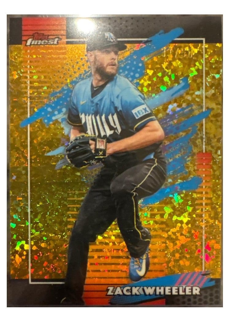 2026 Topps Finest Zack Wheeler #160 card