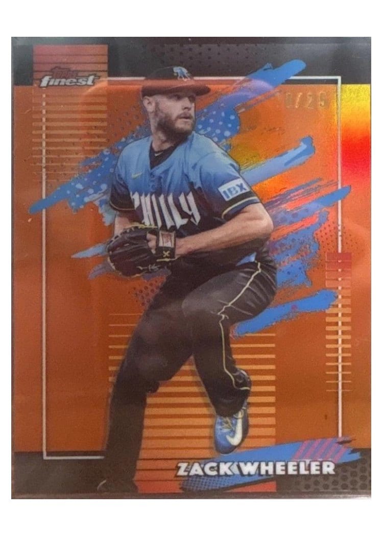 2026 Topps Finest Zack Wheeler #160 card