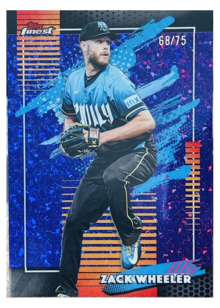 2026 Topps Finest Zack Wheeler #160 card