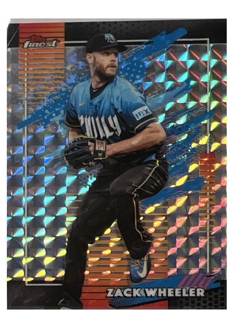 2026 Topps Finest Zack Wheeler #160 card