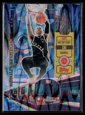 2025 Topps Chrome McDonald's All American Base Set Zai Harwell #5 card