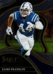 2023 Panini Select Base Set Zaire Franklin #203 card