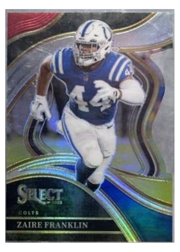 2023 Panini Select Base Set Zaire Franklin #203 card