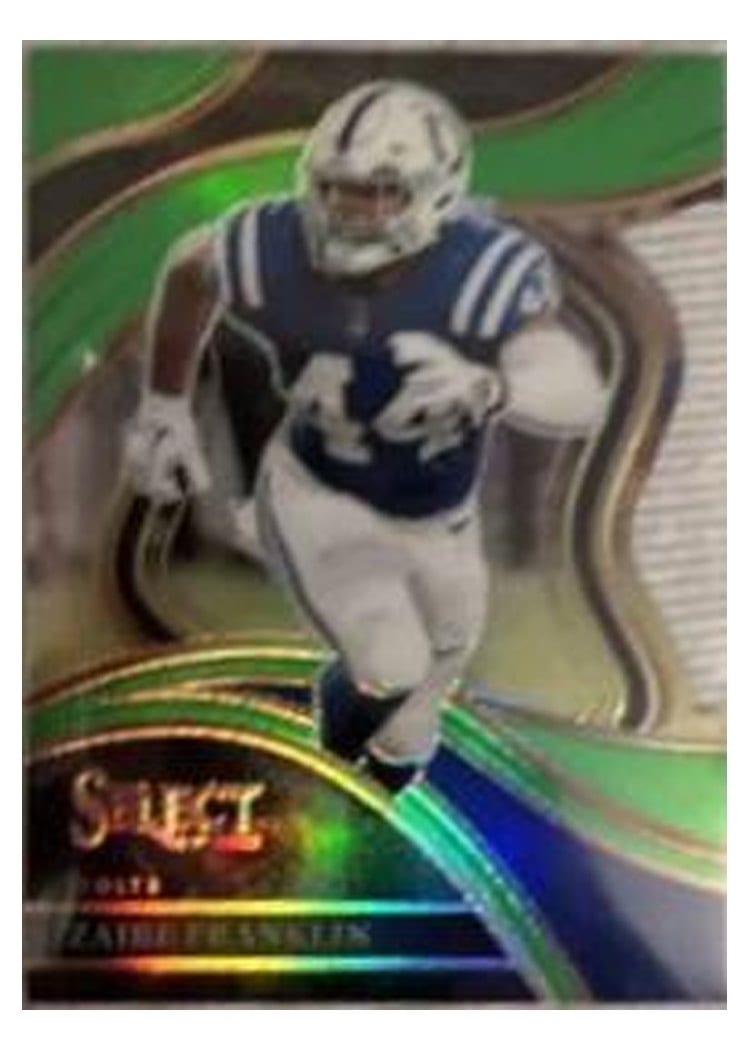 2023 Panini Select Base Set Zaire Franklin #203 card