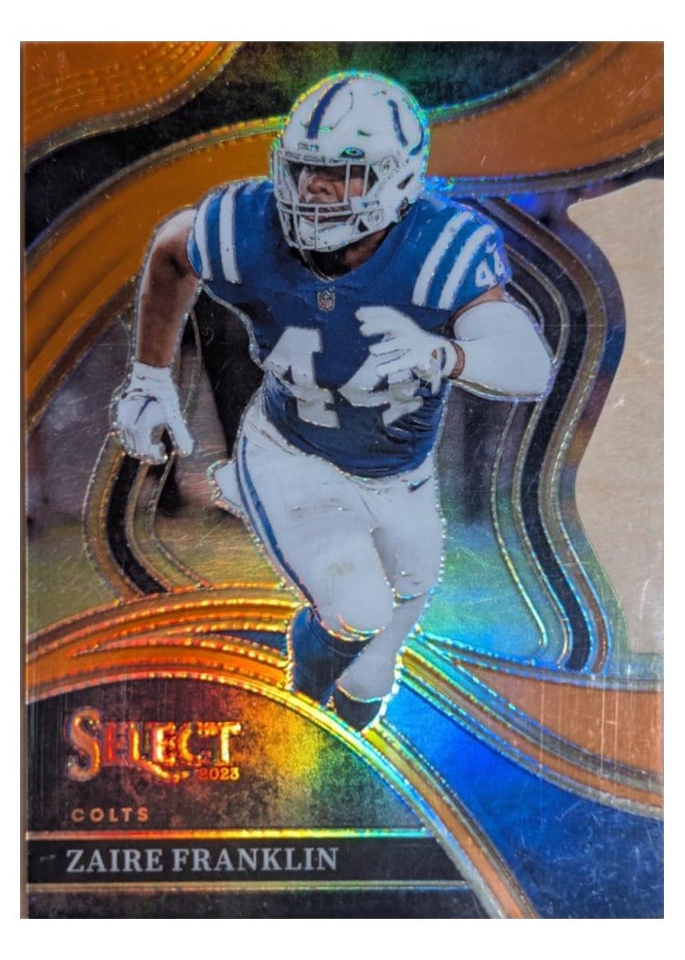 2023 Panini Select Base Set Zaire Franklin #203 card