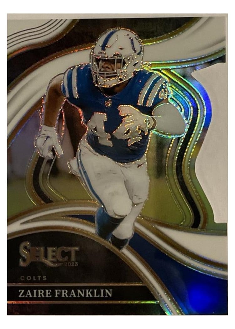 2023 Panini Select Base Set Zaire Franklin #203 card