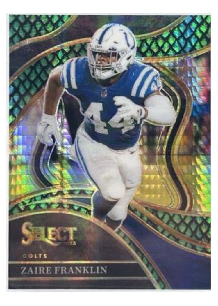 2023 Panini Select Base Set Zaire Franklin #203 card