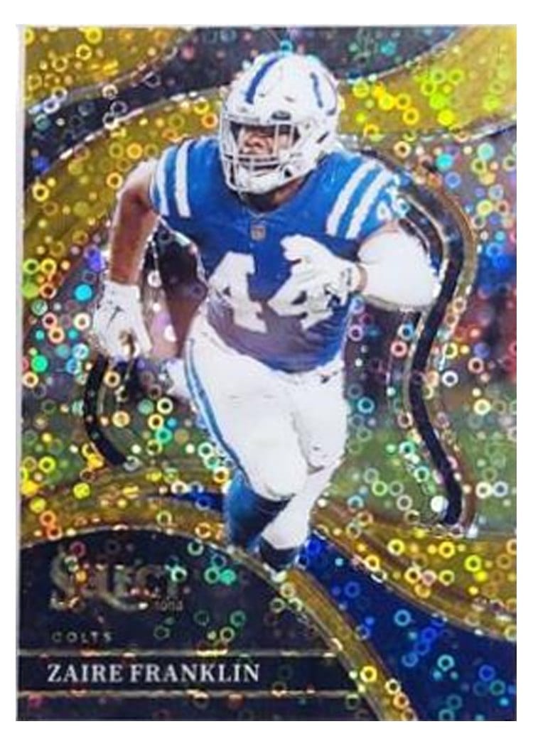 2023 Panini Select Base Set Zaire Franklin #203 card