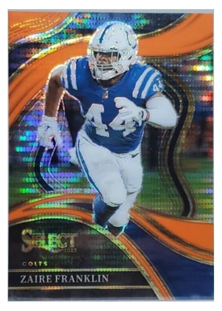 2023 Panini Select Base Set Zaire Franklin #203 card