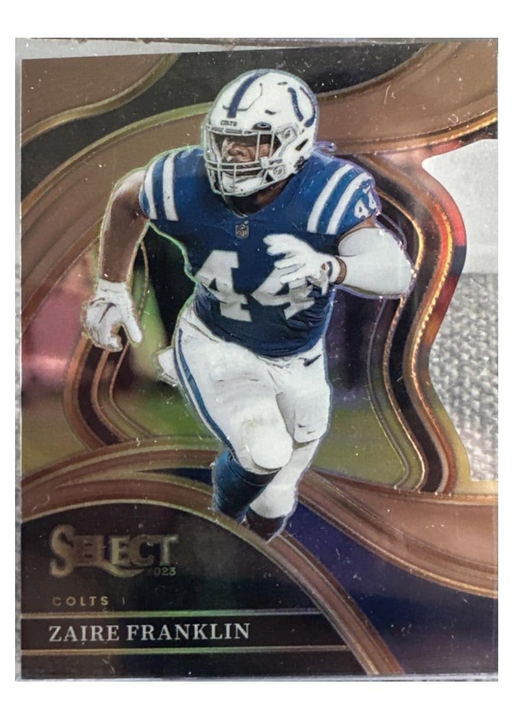 2023 Panini Select Base Set Zaire Franklin #203 card