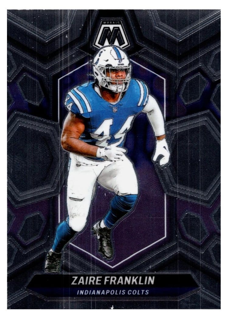 2024 Panini Mosaic Base Set Zaire Franklin #98 card