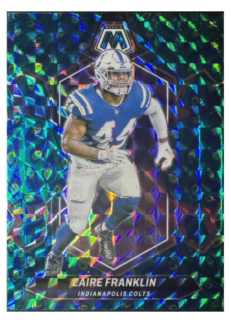 2024 Panini Mosaic Base Set Zaire Franklin #98 card