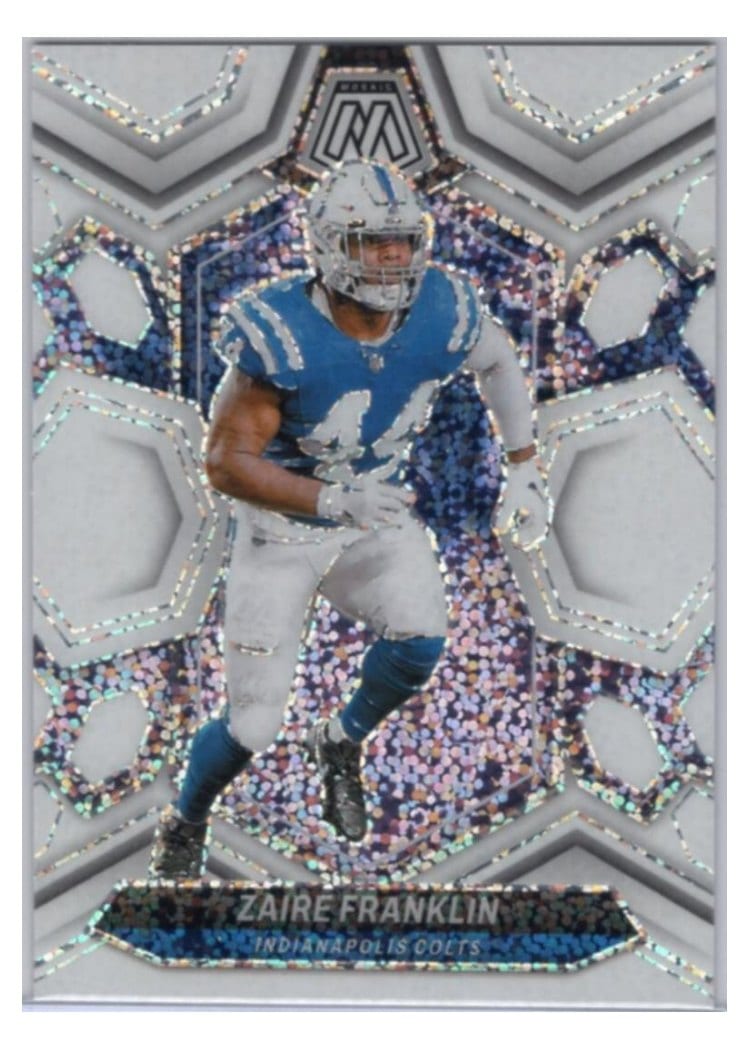 2024 Panini Mosaic Base Set Zaire Franklin #98 card
