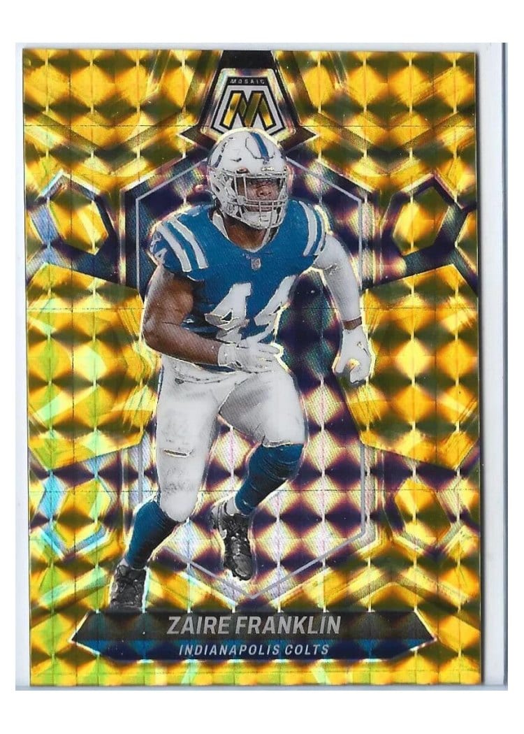 2024 Panini Mosaic Base Set Zaire Franklin #98 card