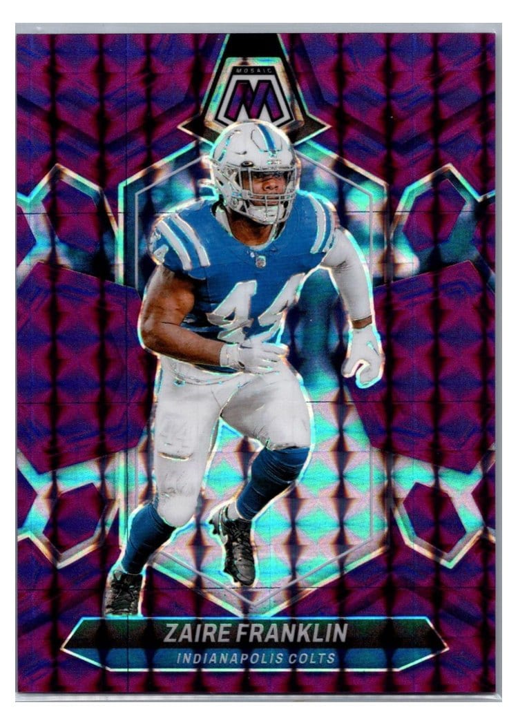 2024 Panini Mosaic Base Set Zaire Franklin #98 card