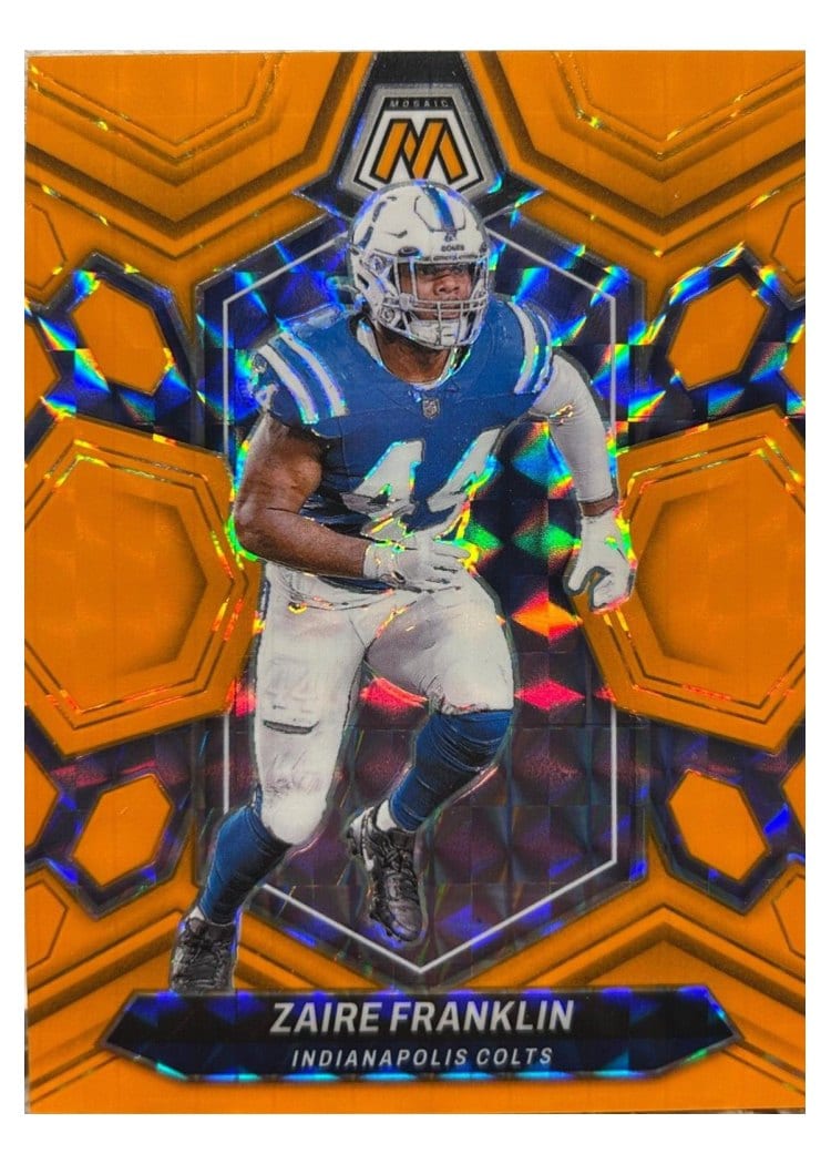 2024 Panini Mosaic Base Set Zaire Franklin #98 card