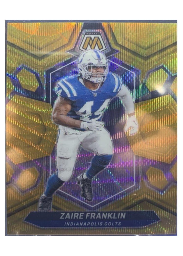 2024 Panini Mosaic Base Set Zaire Franklin #98 card