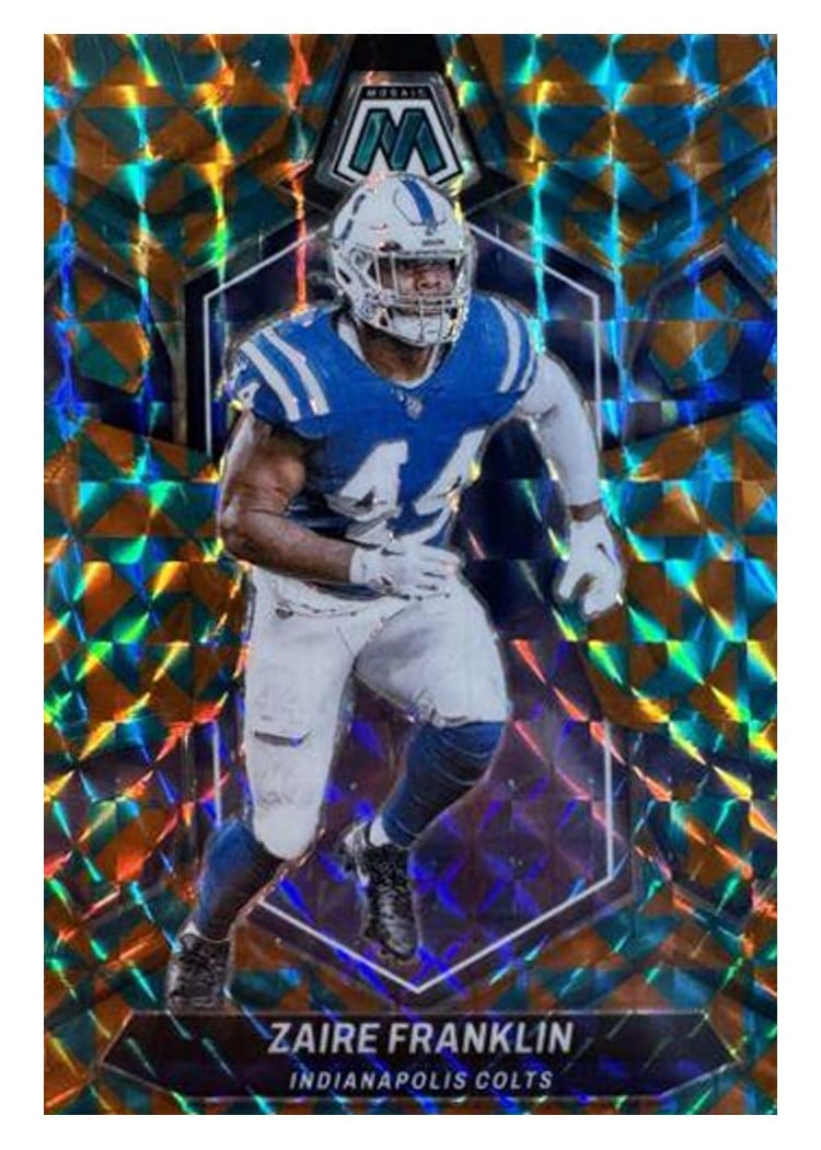 2024 Panini Mosaic Base Set Zaire Franklin #98 card