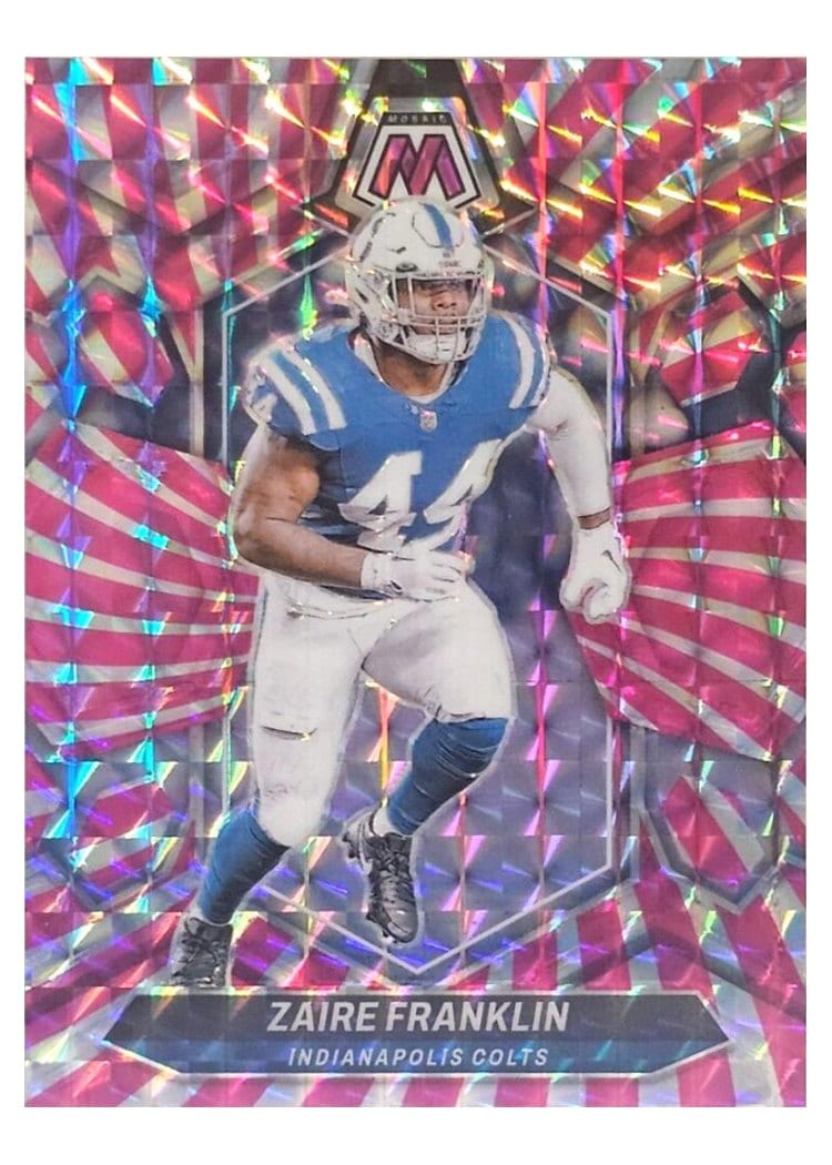 2024 Panini Mosaic Base Set Zaire Franklin #98 card