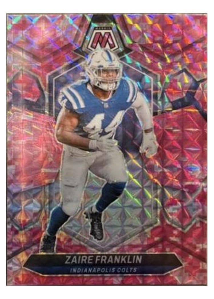 2024 Panini Mosaic Base Set Zaire Franklin #98 card