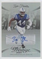 2024 Panini Prestige Xtra Points Signatures Premium Zaire Franklin #131 card