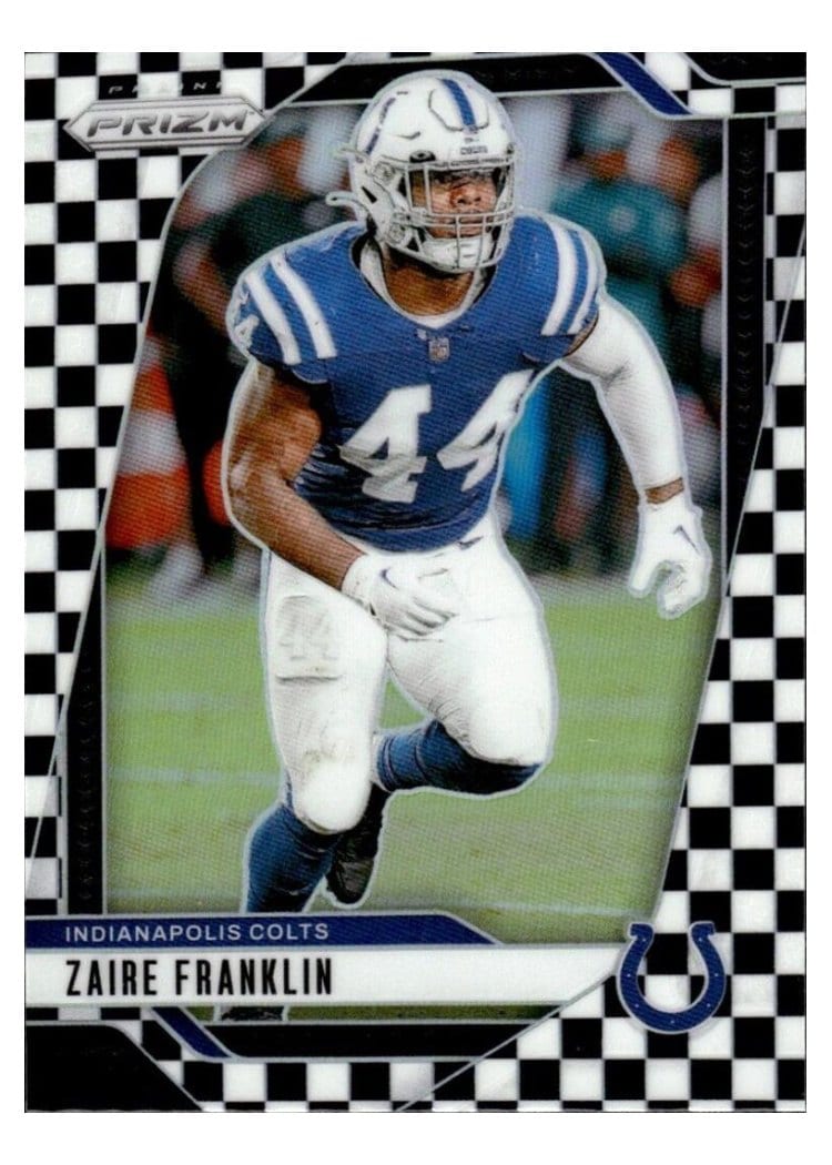 2024 Panini Prizm Base Set Zaire Franklin #124 card