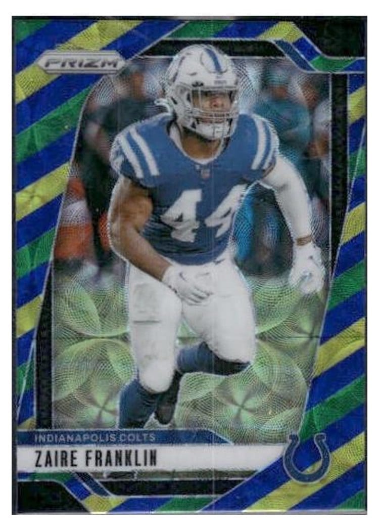 2024 Panini Prizm Base Set Zaire Franklin #124 card
