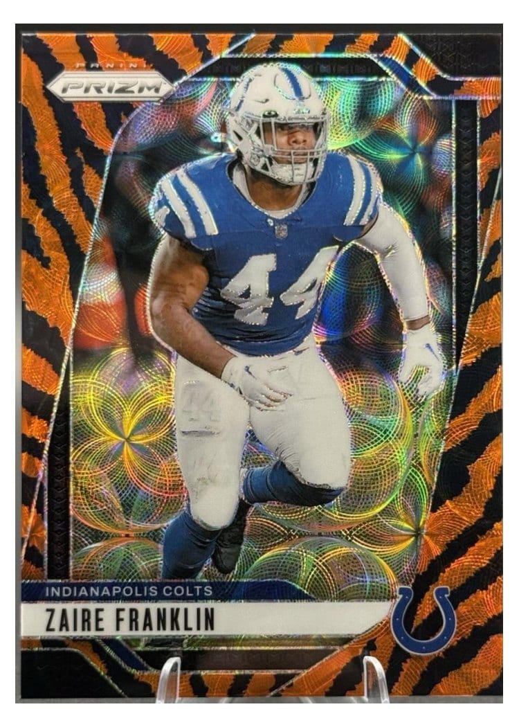 2024 Panini Prizm Base Set Zaire Franklin #124 card