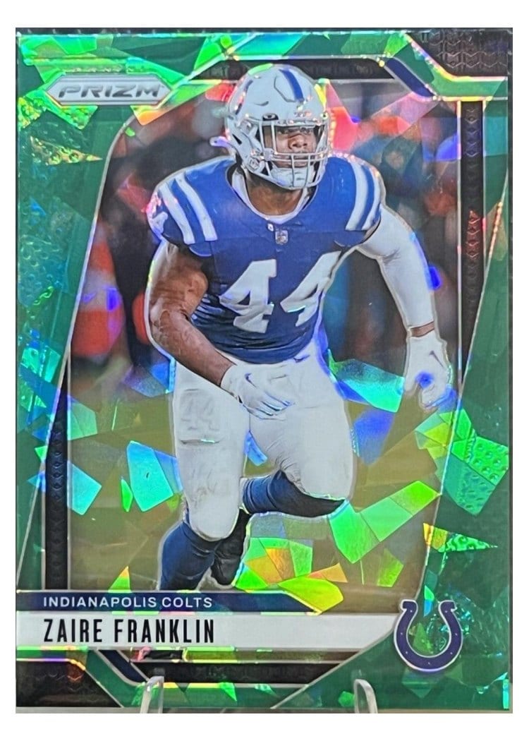 2024 Panini Prizm Base Set Zaire Franklin #124 card
