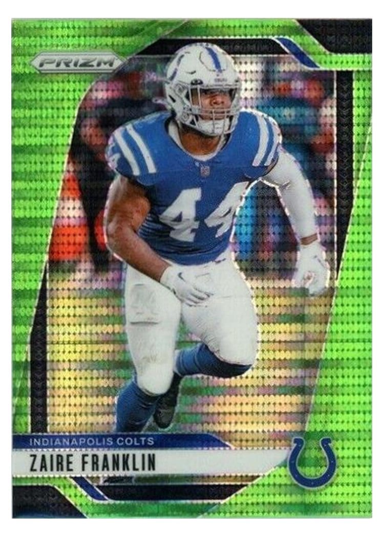 2024 Panini Prizm Base Set Zaire Franklin #124 card