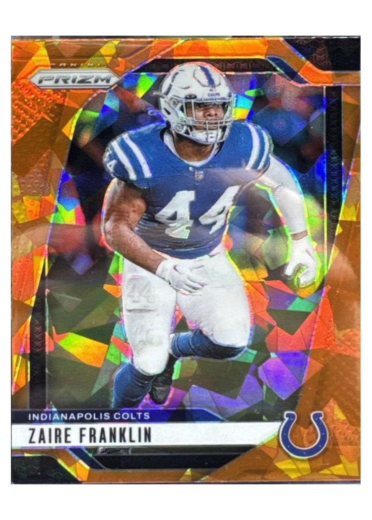 2024 Panini Prizm Base Set Zaire Franklin #124 card