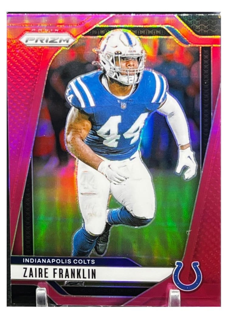 2024 Panini Prizm Base Set Zaire Franklin #124 card