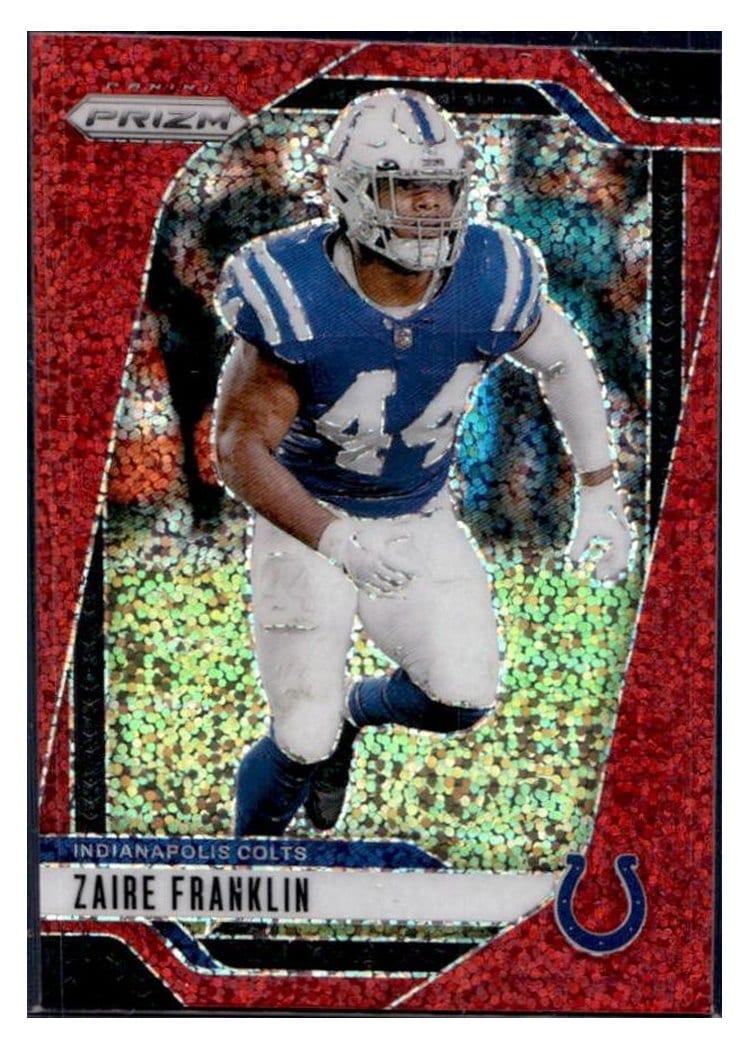 2024 Panini Prizm Base Set Zaire Franklin #124 card