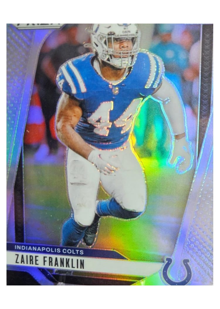 2024 Panini Prizm Base Set Zaire Franklin #124 card