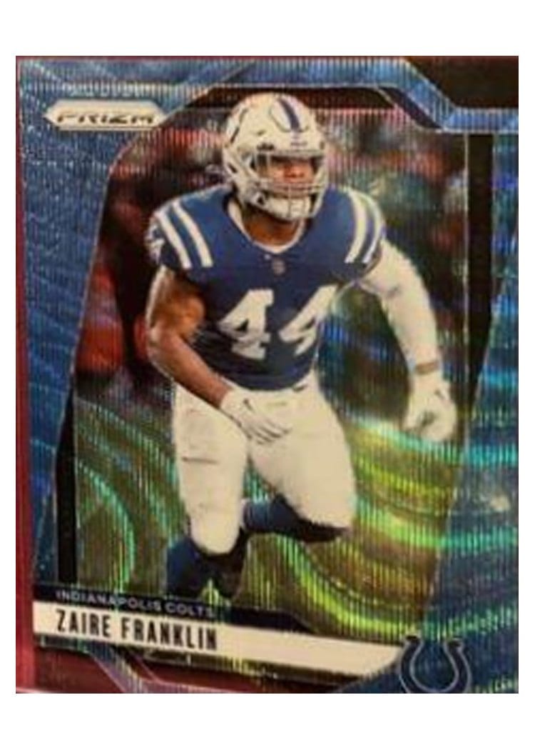 2024 Panini Prizm Base Set Zaire Franklin #124 card