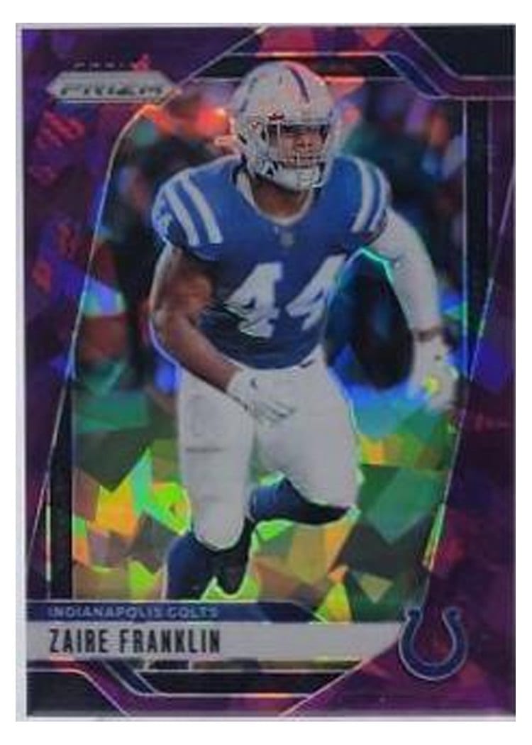 2024 Panini Prizm Base Set Zaire Franklin #124 card