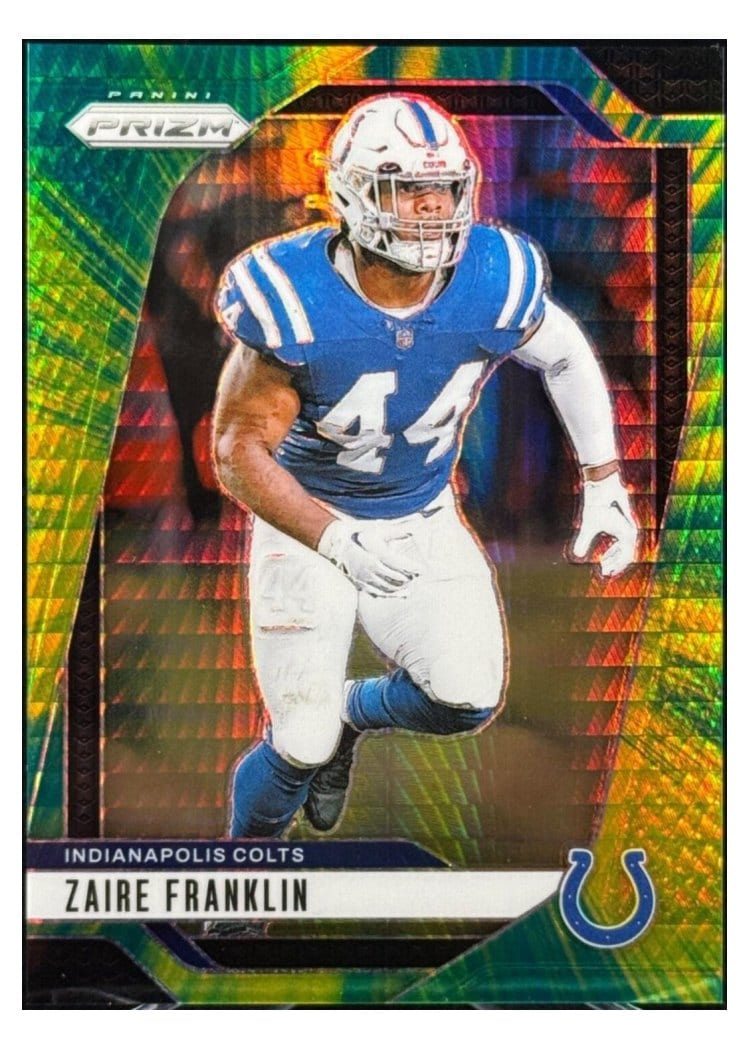 2024 Panini Prizm Base Set Zaire Franklin #124 card