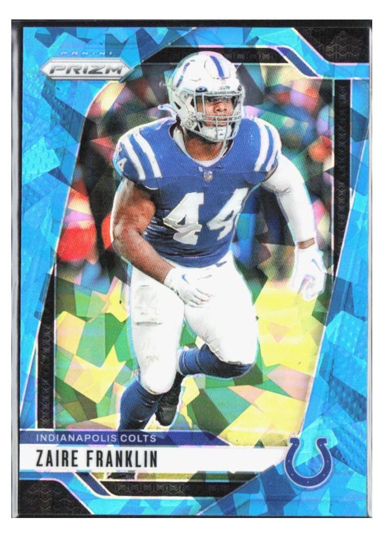 2024 Panini Prizm Base Set Zaire Franklin #124 card