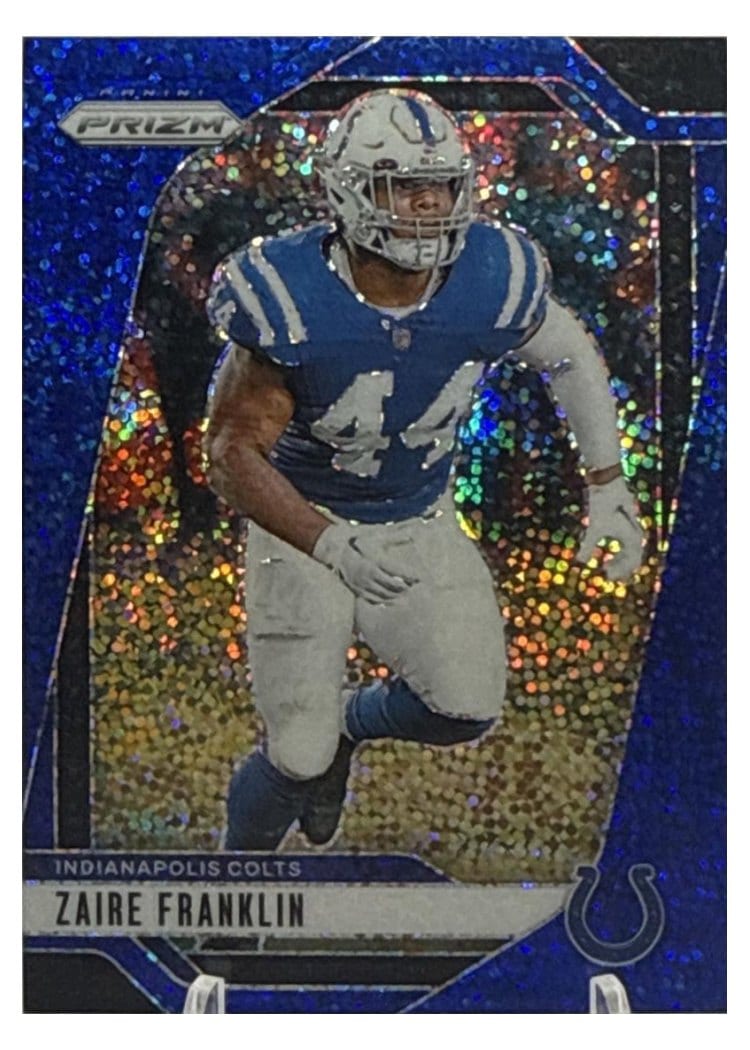 2024 Panini Prizm Base Set Zaire Franklin #124 card