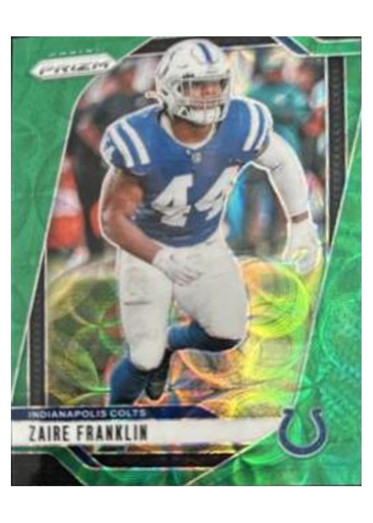 2024 Panini Prizm Base Set Zaire Franklin #124 card